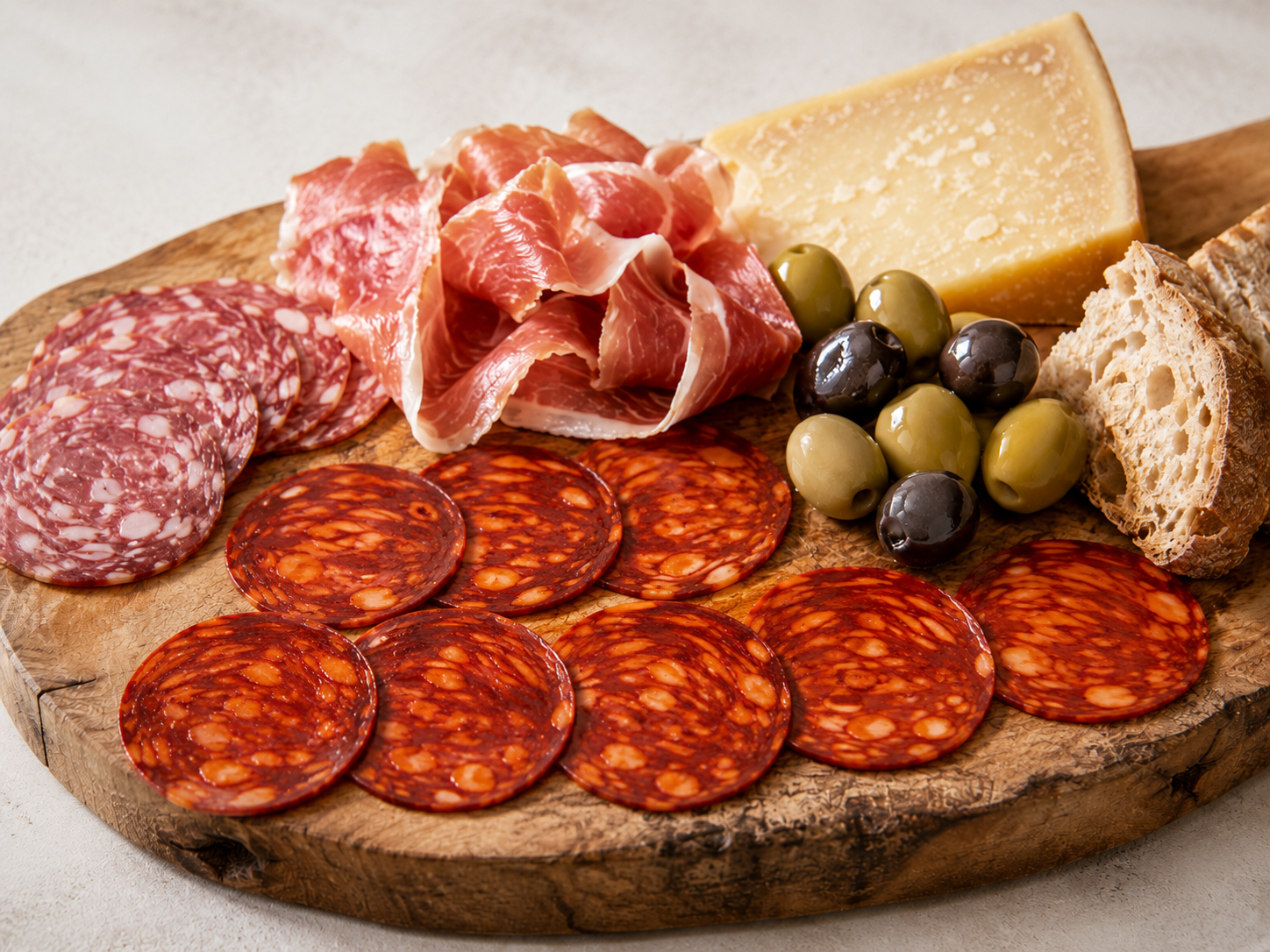 Krájené sušené iberské chorizo César Nieto1